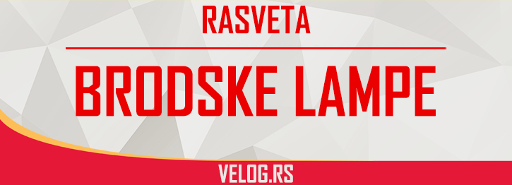 BRODSKE LAMPE RASVETA