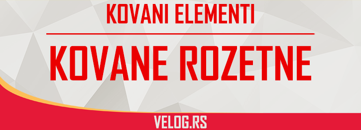 Kovane rozetne