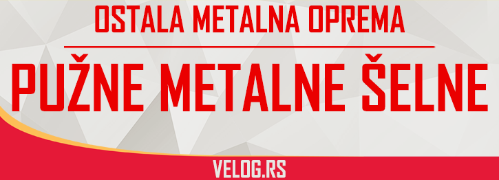 Šelne pužne metalne